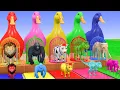 Download Lagu Long Slide Game With Cow Elephant Gorilla Hippopotamus Tiger 3d Animal Game Funny 3d Animals