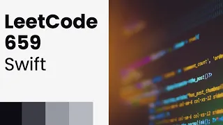 659 Split Array into Consecutive Subsequences LeetCode Daily Challenge Swift