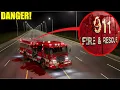 If you ever see this Haunted Ghostly Firetruck, Drive away fast! (Short Film)