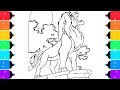 The Lion King Coloring Pages Coloring Simba Roars on Pride Rock