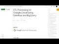 Qwiklabs ETL Processing on Google Cloud Using Dataflow and BigQuery GSP290