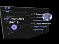 PHP operators Comparison operators Increment Decrement operator and Logical operator in PHP