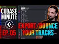 Download Lagu Cubase Minute Ep 5 Export/ Bounce Your Song to WAV or Mp3 #cubaseminute #domsigalas #export