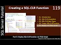 SQL CLR Function Part 5 - Deploy SQL CLR via TSQL Script SSMS TSQL Tutorial