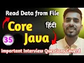 File handling in Java Read data from File Part 3 Core Java Series