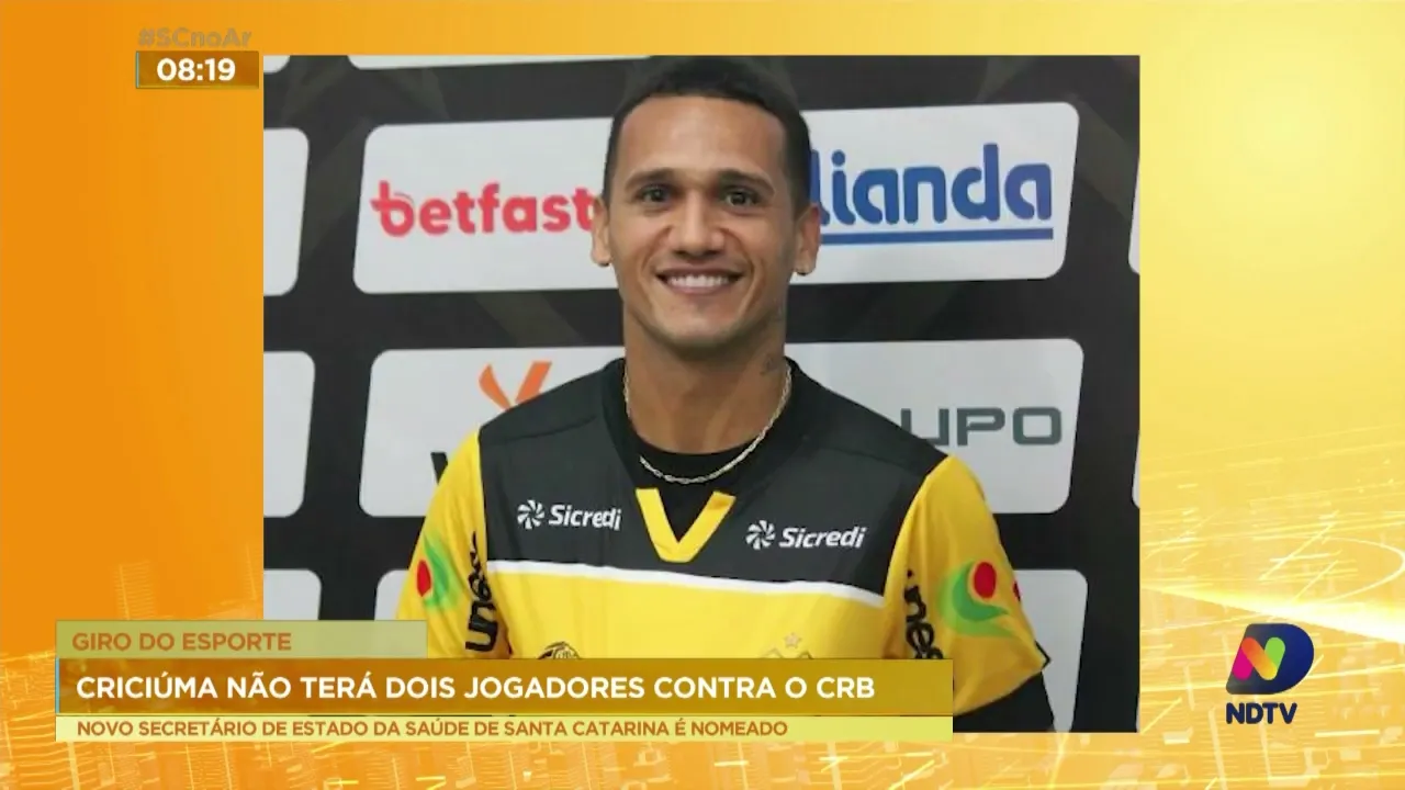 Criciúma não terá dois jogadores contra o CRB
