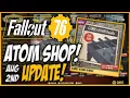 Fallout 76 Atomic Shop Update August 2nd - 9th