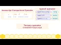 JS tutorial for beginners Part 8 JS Comparison Typeof Ternary Operators UI Ninjas