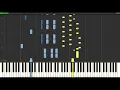 SOLITUDE Solo ft. Montreux Jazz Festival - Sofiane Pamart (Synthesia Tutorial | Piano sheet)
