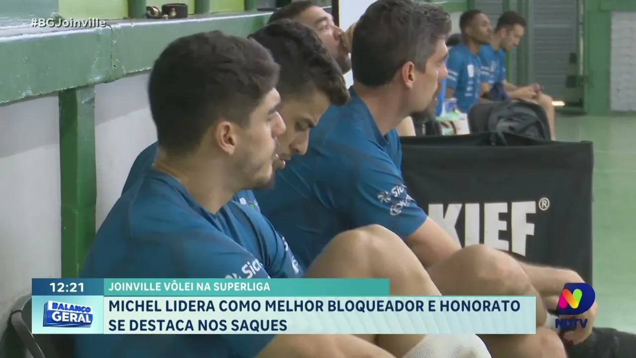 Joinville Vôlei na Superliga: Michel lidera como melhor bloqueador e Honorato se destaca nos saques