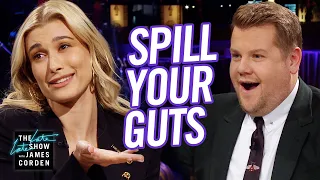 spill your guts or fill your guts w hailey bieber