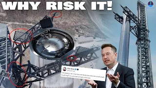 Download Elon Musk just revealed SpaceX Wild Plans to Catch Starship Booster! MP3