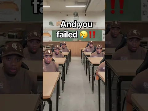 Fastest School Drop Out 😭