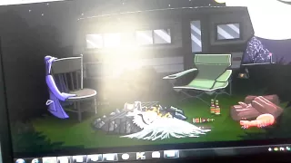 Gia plays THE VISITOR RETURNS