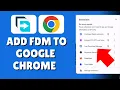 Lagu How To Add FDM Extension In Google Chrome