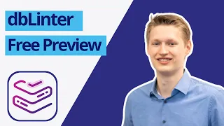 code quality checks in VS Code with dbLinter