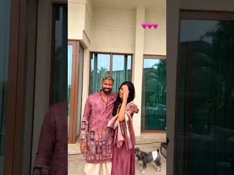Hardik Pandya with girlfriend Makeika Sharma latest video 🤍l#hardikpandya #mumbaiindians #mahieka