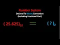 Decimal to Binary Conversion Including Fractional Part