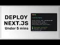 Deploy Next js Apps in 5 Minutes with Docker Compose