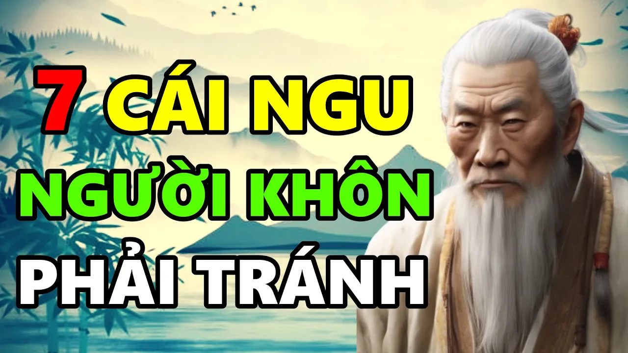 Outline Video 7 Cái NGU Lớn Nhất ở Đời Người KHÔN Phải Tránh