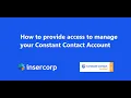 How to Enable Partner Management Access in your Constant Contact Account