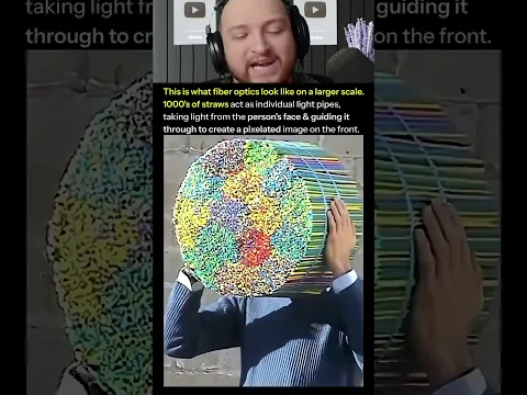 HOW DOES A HUGE FIBER CABLE WORKS 🤯