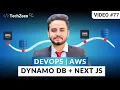 DevOps Tutorial AWS DynamoDB Integration with Next js App Form Data Save in AWS DB 2025