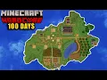 Download Lagu I Survived 100 DAYS Of HARDCORE Minecraft But It's SURVIVAL ISLAND