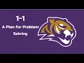 1-1 A Plan for Problem Solving