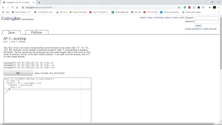 AP-1 scoreUp Java Tutorial Codingbat com