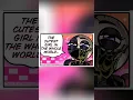 Download Lagu Ruin Glamrock Chica tells Ruin Roxanne Wolf she is Cute - FNAF Comic Dub #shorts