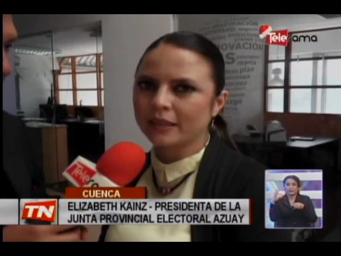 Completa papeleta electoral para el Azuay