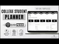 Notion School Planner Template Quick