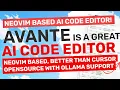 Avante This is a GREAT Opensource AI Code Editor based on NeoVim w Ollama Support
