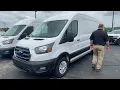 New Ford E electric Transit Van