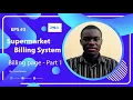 Supermarket billing system software - Part 3