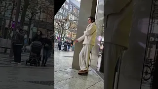 young woman smokes two cigarettes in a row