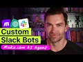 Custom Slack Bots for Your AI Agent in Make com Step-by-Step No-Code