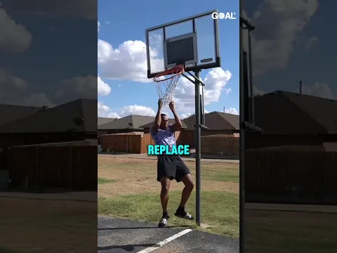 The Worst Basketball Hoop Ever Made π#shorts #nba #basketball
