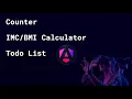 Angular Signals Building a Counter IMC Calculator and Todo List App - ASMR Programming
