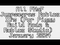 All FNaF Jumpscares Roblox ID s For Piggy Build Mode Roblox Studio January 2024