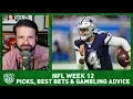 Week 12 Picks Against the Spread Best Bets Gambling Advice I Pick Six Podcast