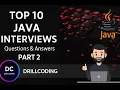 Top 10 Java Interview Questions and Answers 2025 - Part 2 Java Developer Interview Prep