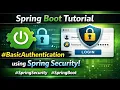 9 - Spring Boot Tutorial using Spring Security