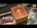 ANTIQUE George Washington Stamp is a Fake Season 3 Pawn Stars
