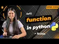function in python function full tutorial in hindi I python function in hindi