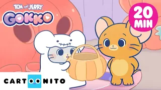 Dynie, pościgi, cukierki i psikusy 🎃 | Maraton halloweenowy | Tom i Jerry Gokko | Cartoonito
