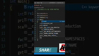 Factorial Of a No Using Function In C Coding In C
