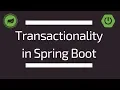 Transactionality in Spring Boot Tech Primers