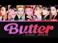 Download Lagu BTS Butter (Hotter Remix) Lyrics (Color Coded Lyrics)